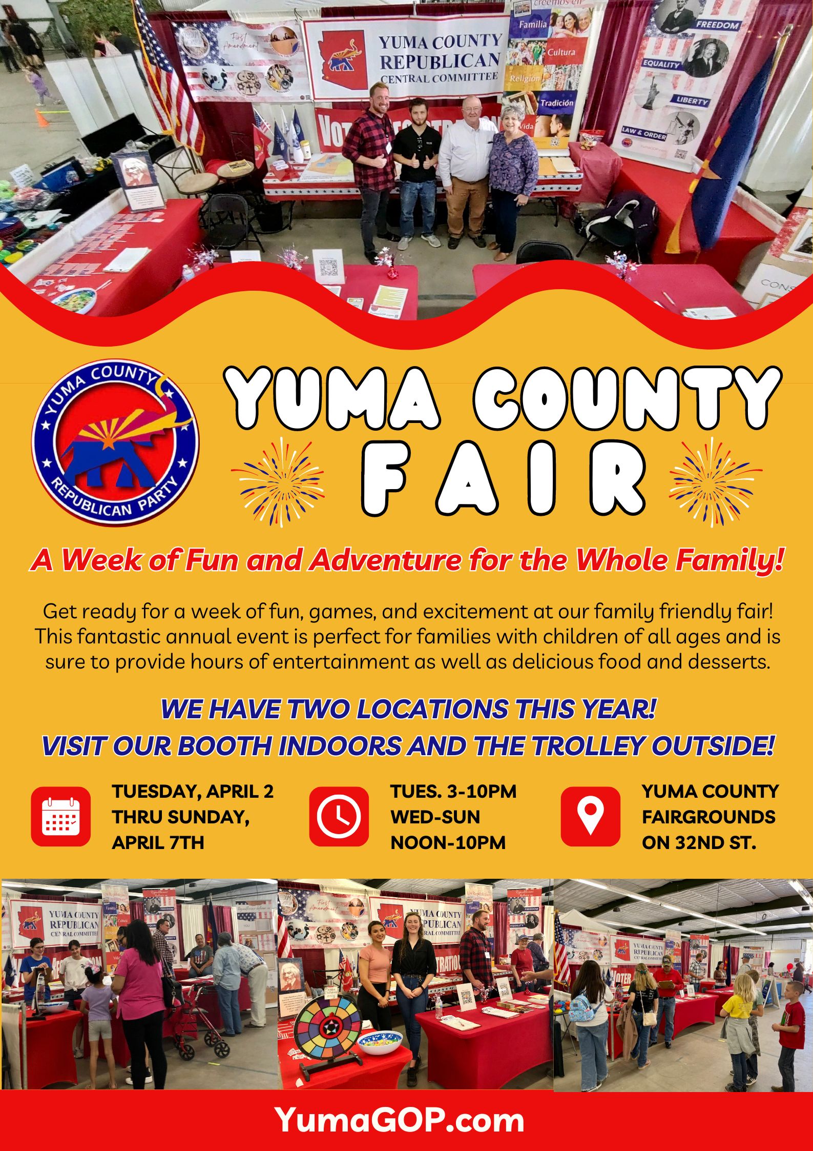 Yuma County Fair - Yuma County GOP has 2 locations!
