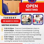 Yuma County GOP Open Meeting - NOTE: Change of venue!