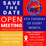 Yuma County GOP Open Meeting - NOTE: 3rd Tuesday this month!!!!