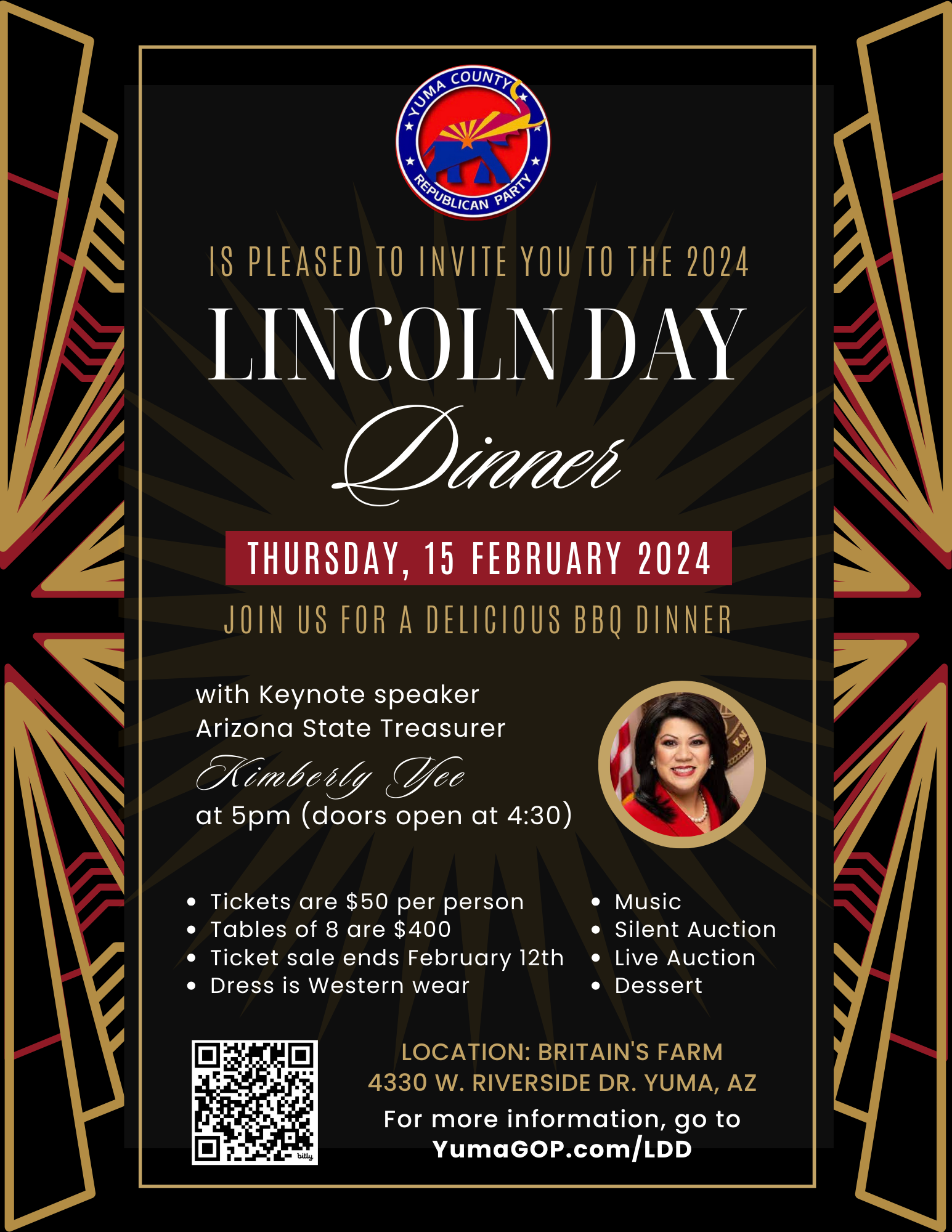 Lincoln Day Dinner - SOLD OUT!