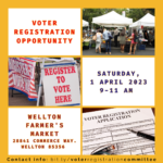 Voter Registration Opportunity - Wellton Farmers Market