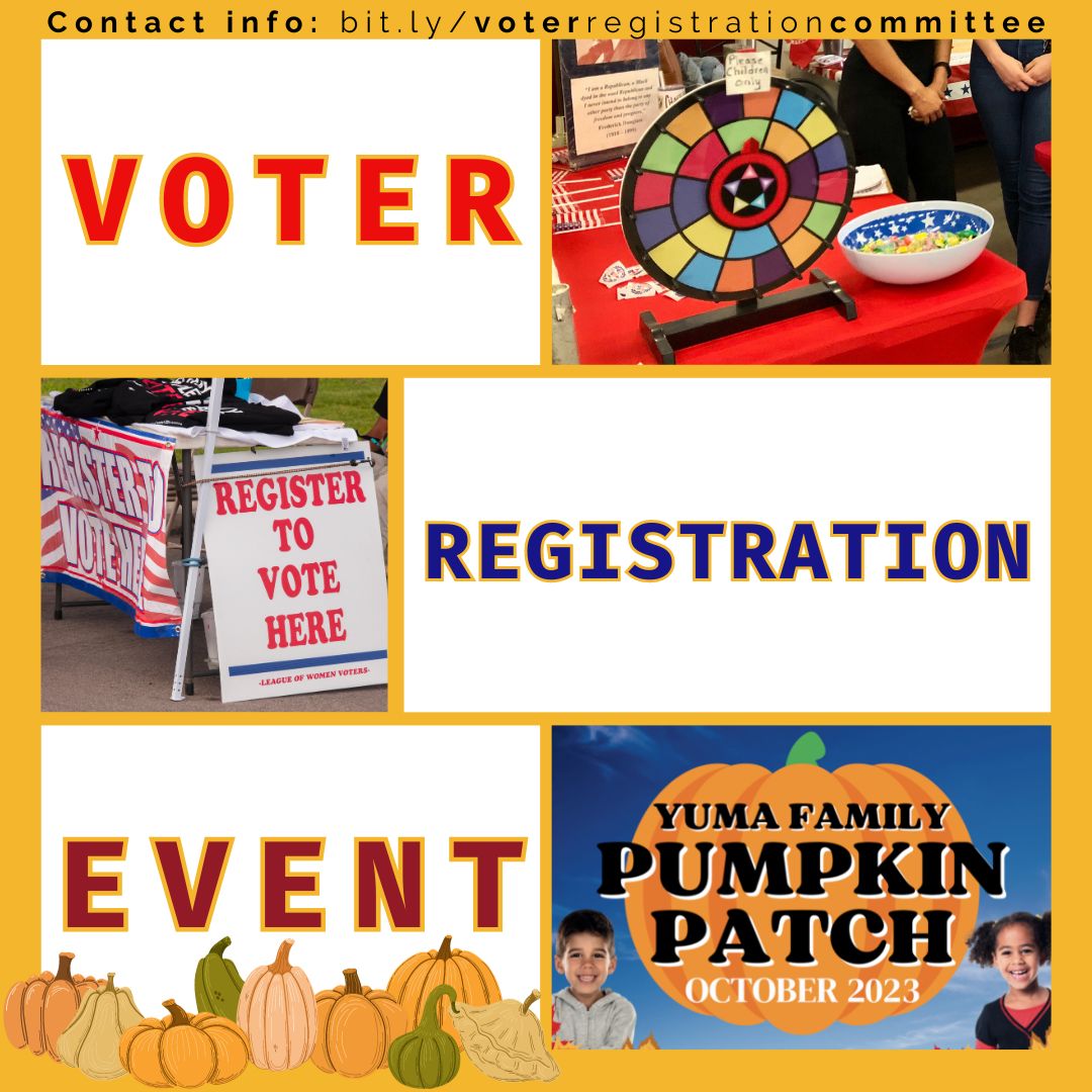 Voter Registration Event: Yuma Family Pumpkin Patch
