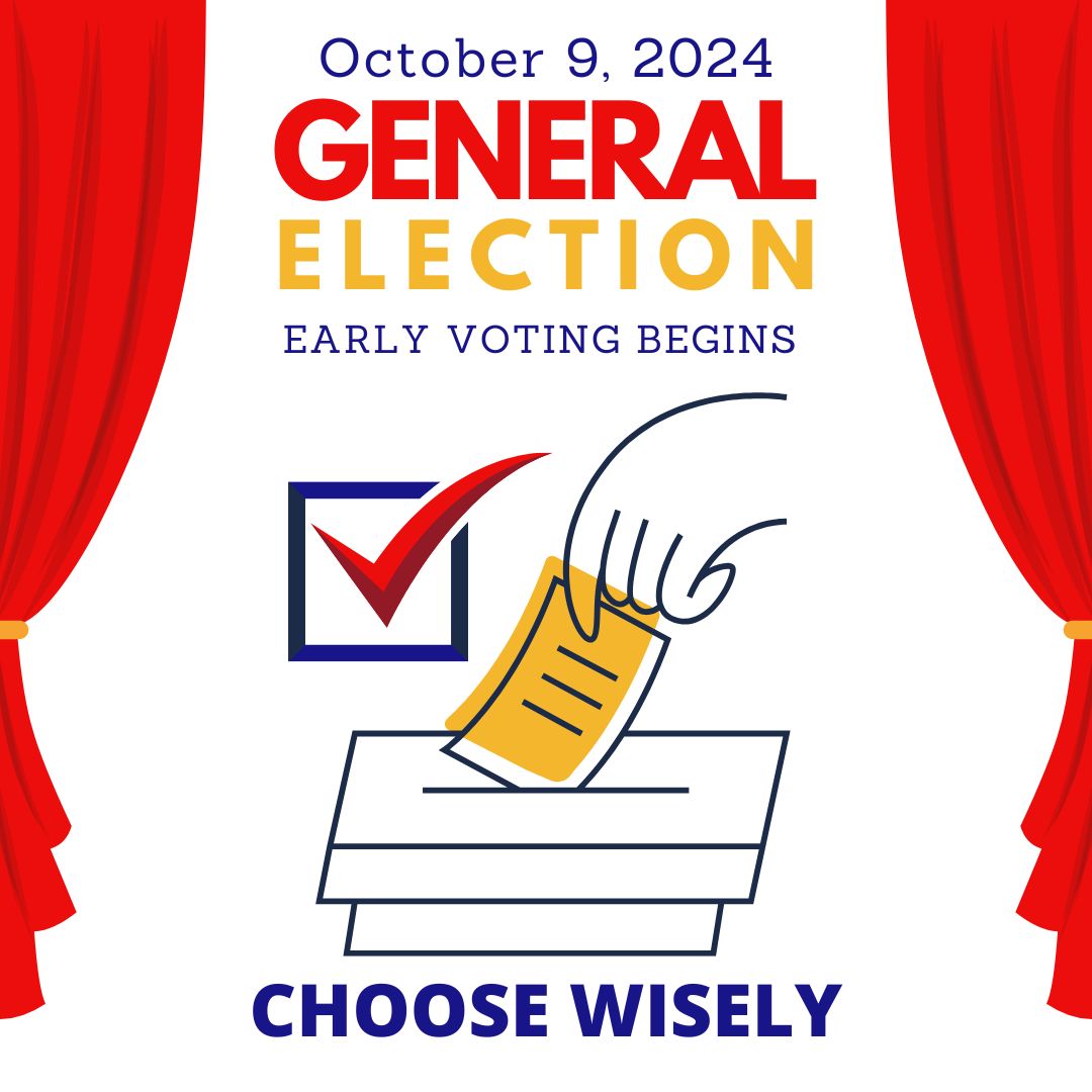 General Election Early Voting BEGINS